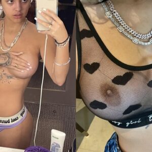 Malu trevejo desnudo ver a través de fotos de lencería tang