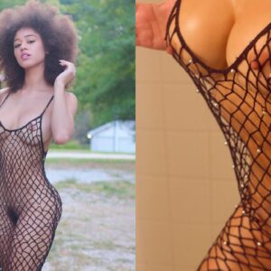 Stormi maya desnuda al aire libre de red de pescan de sol solo se filtró