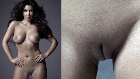 Kim Kardashian nudes pintura corporal fotos desnudas sexys