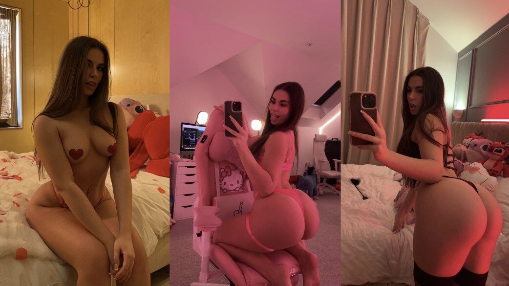 LAUREN ALEXIS Video de lencería roja Twerking Onlyfans