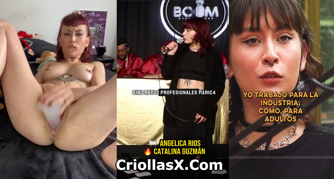 Angelica Rios comediante colombiana masturbándose – Pack Colombiano