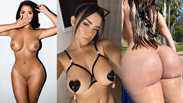 Demi Rose Nude solo en la cama burlándose del video del culo