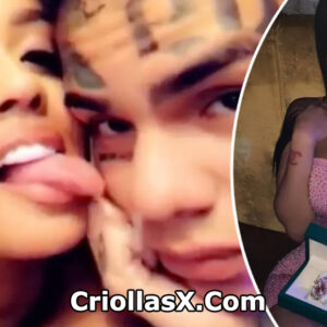 El Famoso 6ix9ine y su esposa Jade filman follando en casa