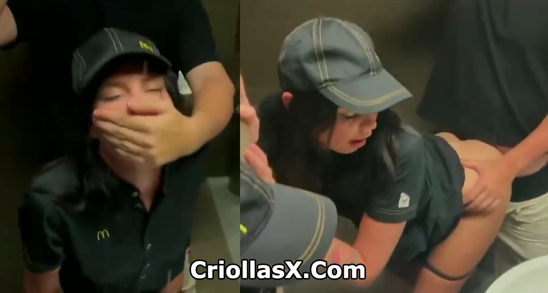 Empleada de McDonald's tiene sexo con cliente en el baño