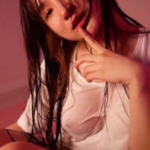 Eunsongs asmr tamola húmeda camiseta masaje videocamisco