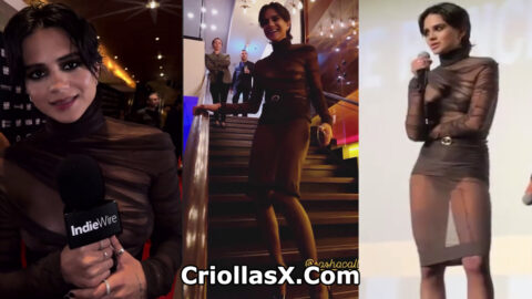 Famosa Sasha Calle muestra sus pechos - Famosos