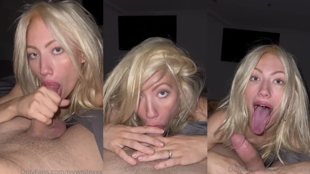 Ivy Wolfe Pov Mamada Tragando Semen Onlyfans Video Filtrado