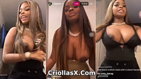 JT Thegirljt famosa descuido muestra sus pechos en vivo por telegram - Famosas