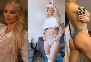 Lindsey Pelas Wet Ver a través de un video sexy