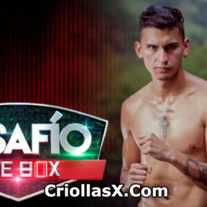 Matheus del desafío de la caja masturbándose