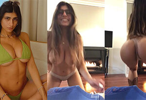 Mia khalifa Nude Findrow Striptease Video