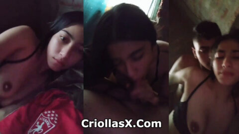 Pareja colombiana fans del América de Cali hacen video porno amateur