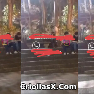 Pareja tiene sexo en público en un parque de Medellín