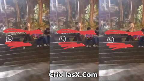 Pareja tiene sexo en público en un parque de Medellín