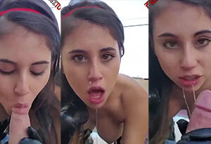 Violet Summers TV BlowJob Outdoors Video