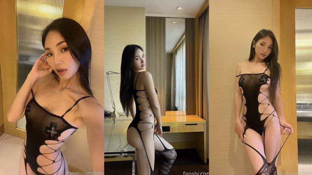 Waterlynn Body De Encaje Lencería Sexy Fansly Photos