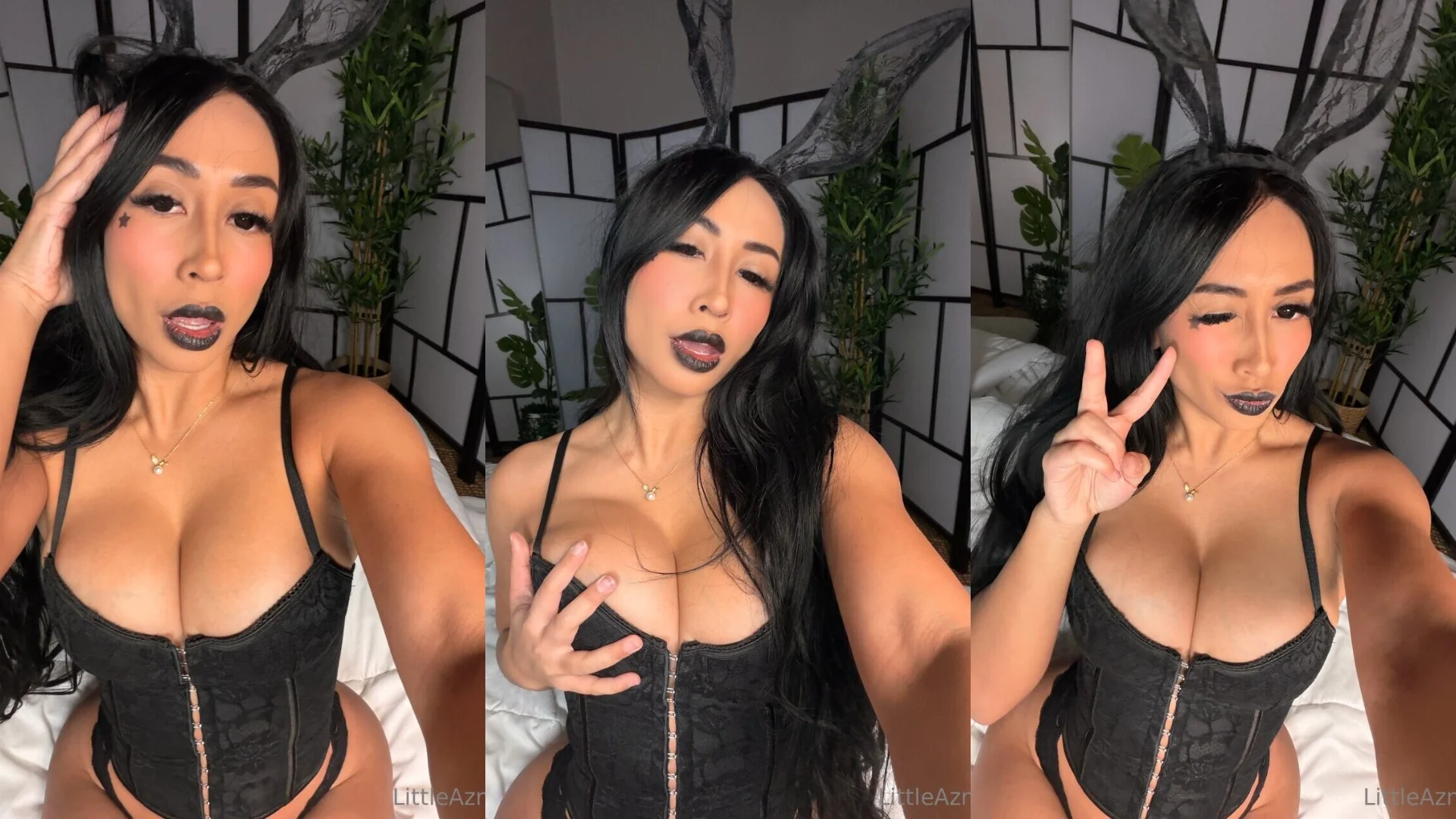 LittleAznChat Only Fans Lencería sexy provocada video Ppv filtrado
