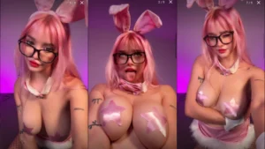 Vídeo de Lauren Burch Bunny Fishnet Lingere Onlyfans