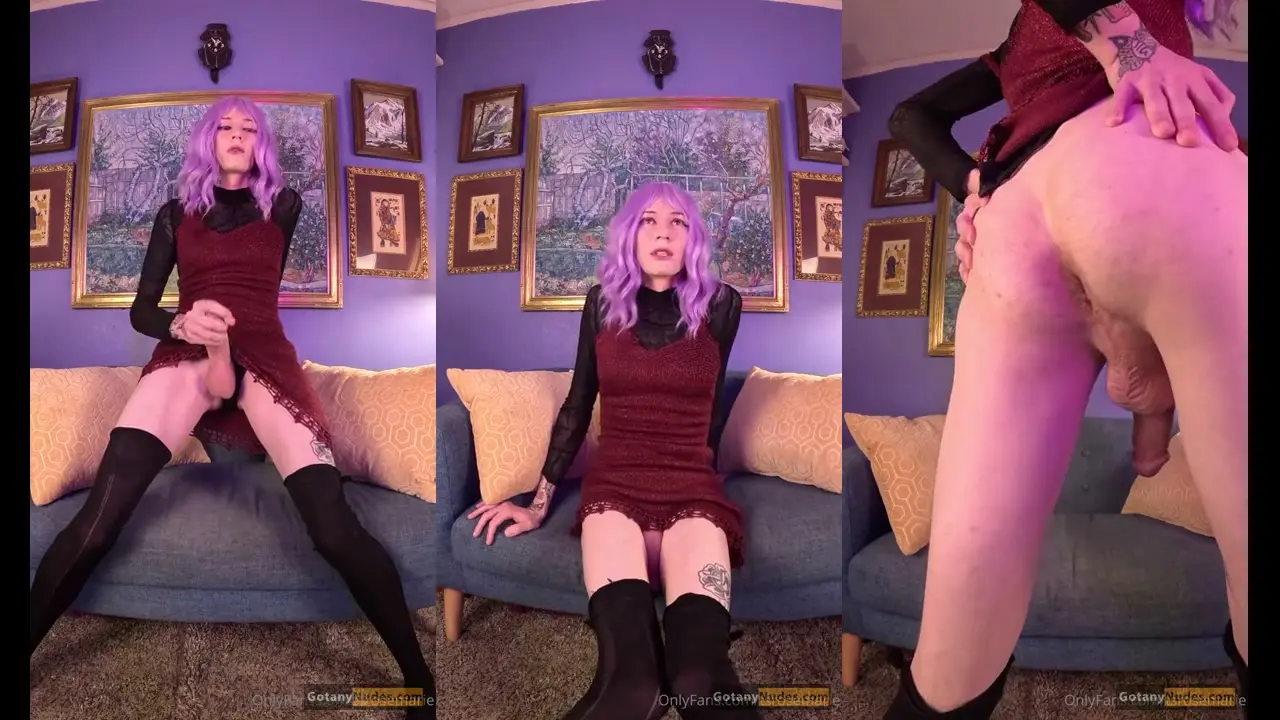 Sexy Tsrosemarie Topless Fansly Video