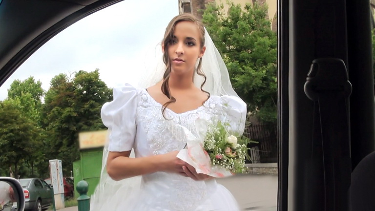 Sexy bride in distress makes a revenge sex tape for her loser fiancé
