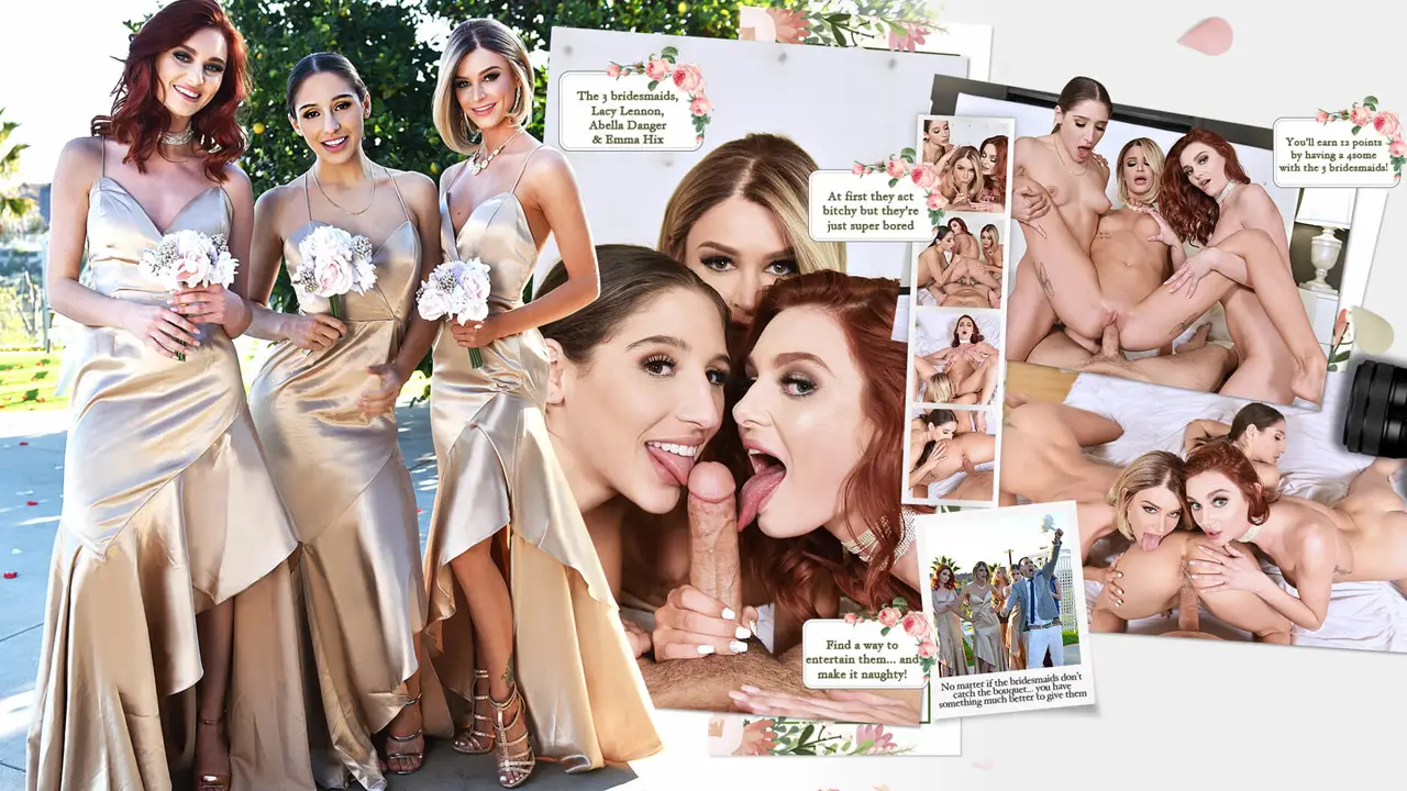 You have to sneak into strangers’ wedding to fuck as many chicks as you can – PART 2
