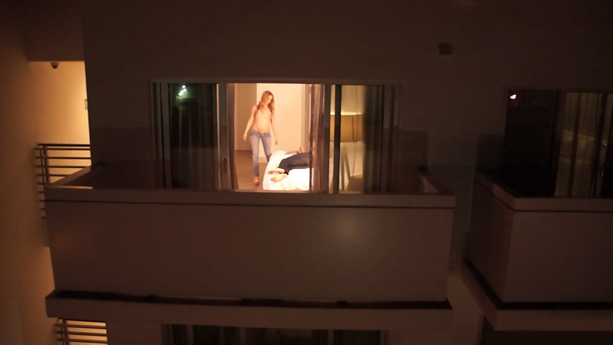 Drone cam sex scene with a cheating GF