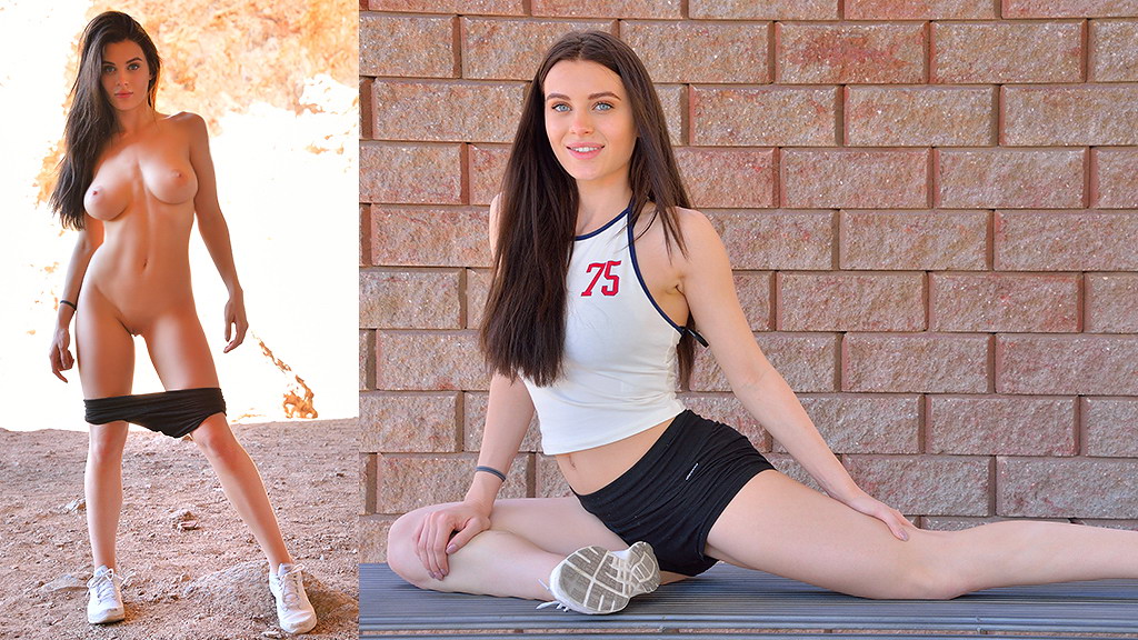 The hottest girl on the planet I met while hiking