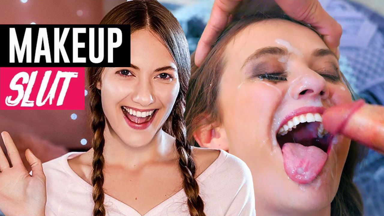 Make up vlogger turns into a cum slut, Look at her now!