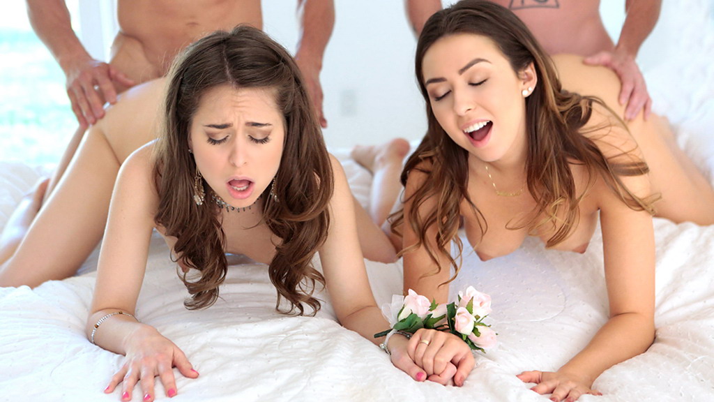 Girls swap dads so they can get fucked by them at prom night