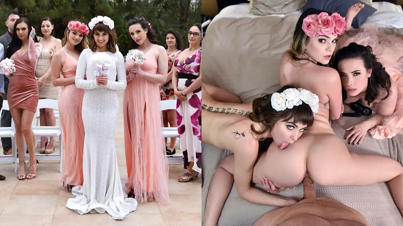 I cheated on my fiancee but she set up a foursome with two bridesmaids for me – PART 2