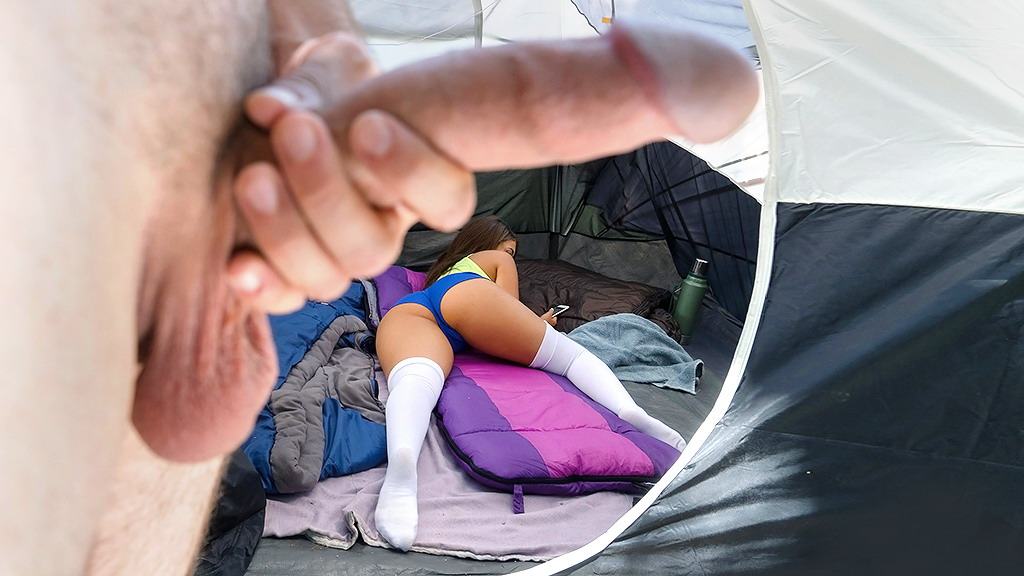 Fucking my friend’s sexy girlfriend behind my girl’s back while on a camping trip