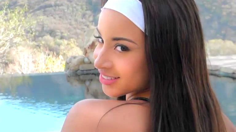 The hottest black girl getting fucked on camera