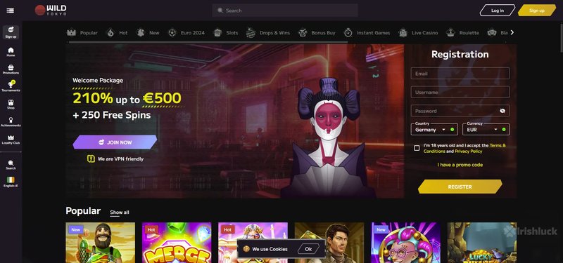 Wild tokyo free spins a Italy